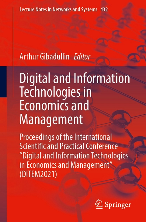 Digital and Information Technologies in Economics and Management - 