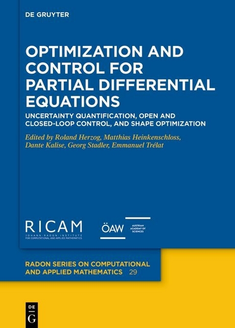 Optimization and Control for Partial Differential Equations - 