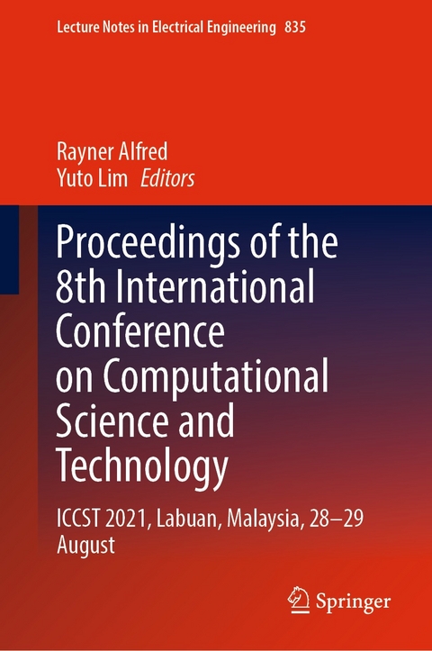 Proceedings of the 8th International Conference on Computational Science and Technology - 