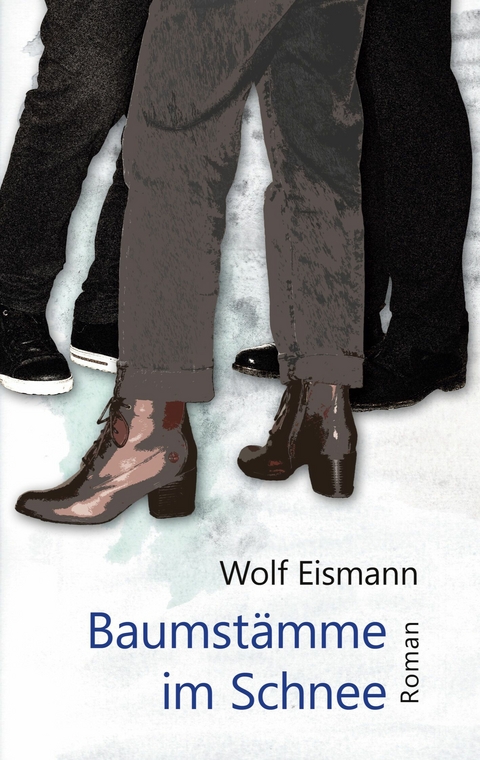 Baumstämme im Schnee -  Wolf Eismann