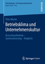 Betriebsklima und Unternehmenskultur - Thies Wache