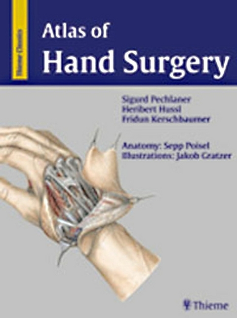 Atlas of Hand Surgery -  Fridun Kerschbaumer,  Heribert Hussl,  Sigurd Pechlaner