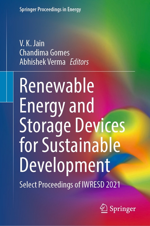 Renewable Energy and Storage Devices for Sustainable Development - 