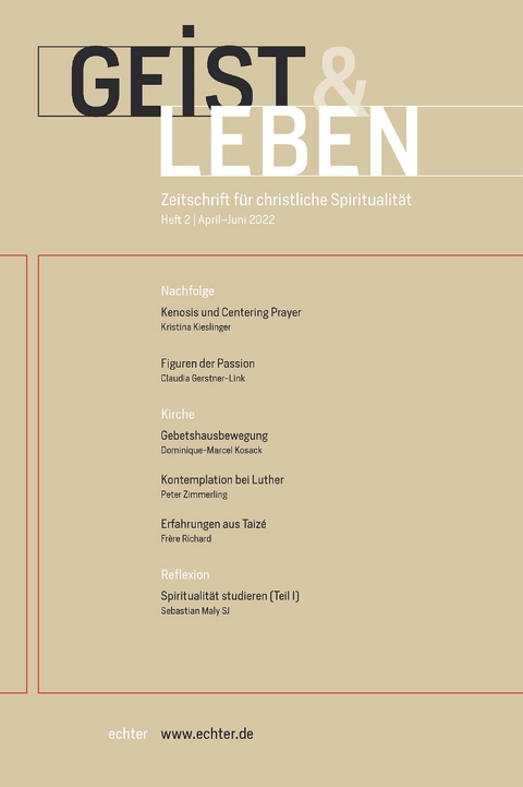 Geist & Leben 2/2022 -  Verlag Echter