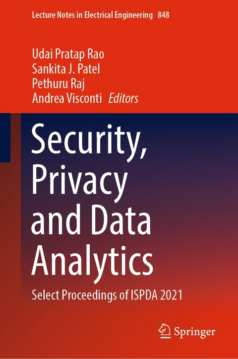 Security, Privacy and Data Analytics - 