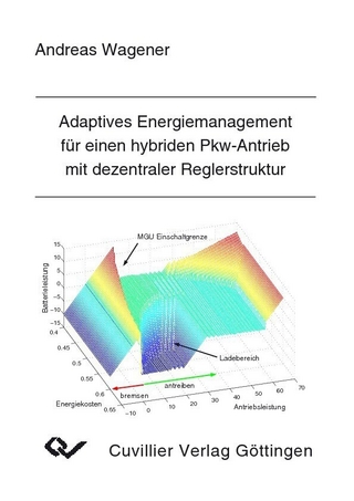 Adaptives Energiemanagement f&#xFC;r einen hybriden Pkw-Antrieb mit dezentraler Reglerstruktur - Andreas Wagener