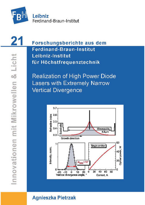 Realization of High Power Diode Lasers with Extremely Narrow Vertical Divergence -  Agnieszka Pietrzak