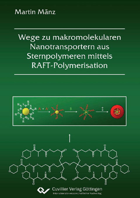 Wege zu makromolekularen Nanotransportern aus Sternpolymeren mittels RAFT-Polymerisation -  Martin M&  #xE4;  nz