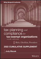 Tax Planning and Compliance for Tax-Exempt Organizations -  Jody Blazek