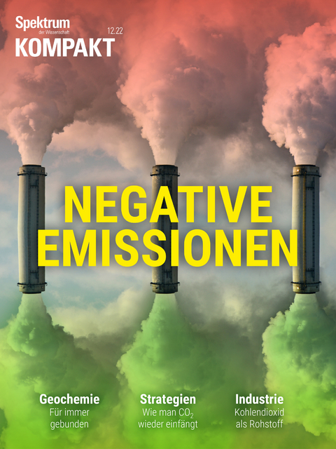 Spektrum Kompakt - Negative Emissionen -  Spektrum der Wissenschaft