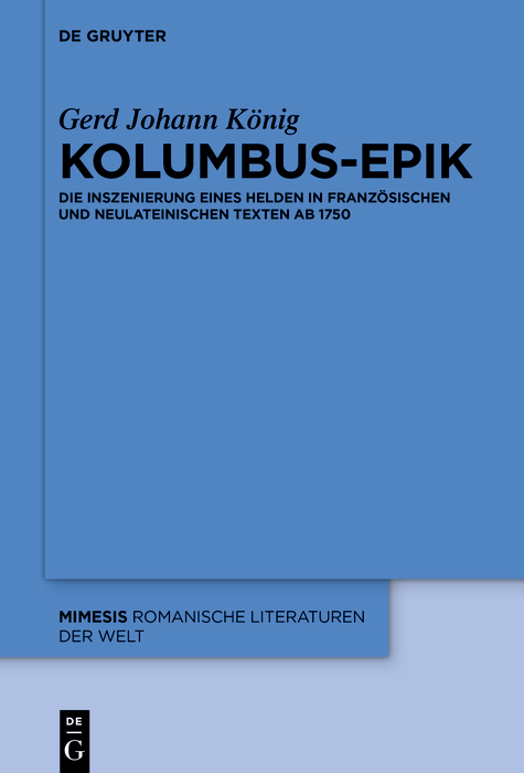 Kolumbus-Epik - Gerd Johann König