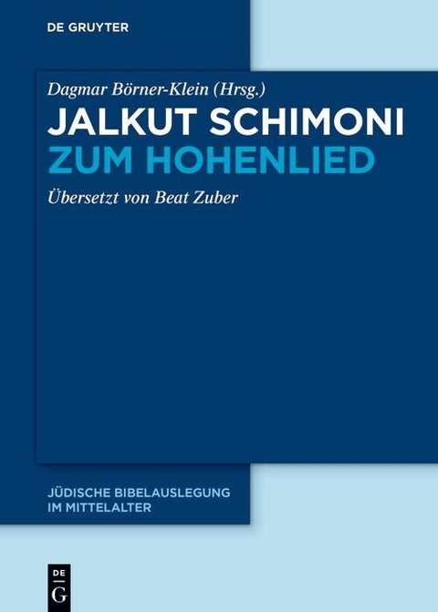 Jalkut Schimoni zum Hohenlied - 