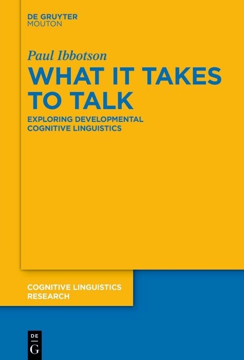 What it Takes to Talk -  Paul Ibbotson