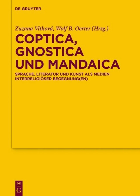 Coptica, Gnostica und Mandaica - 