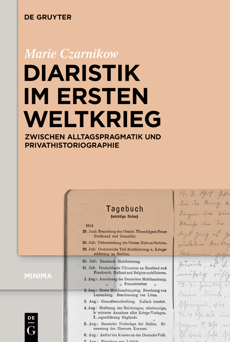 Diaristik im Ersten Weltkrieg - Marie Czarnikow