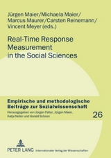 Real-Time Response Measurement in the Social Sciences - 