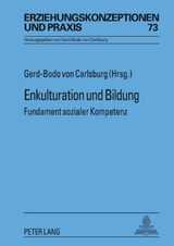 Enkulturation und Bildung - 