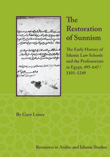 Restoration of Sunnism -  Ogden Goelet