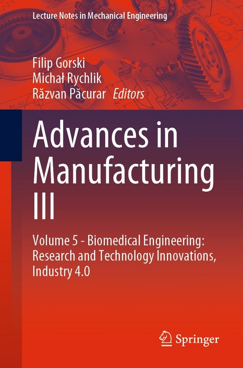 Advances in Manufacturing III - 
