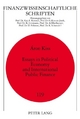 Essays in Political Economy and International Public Finance