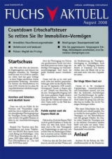 Countdown Erbschaftsteuer -  Redaktion Fuchsbriefe