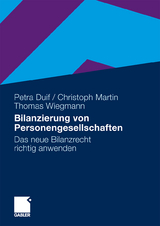 Bilanzierung von Personengesellschaften - Petra Duif, Christoph Martin, Thomas Wiegmann