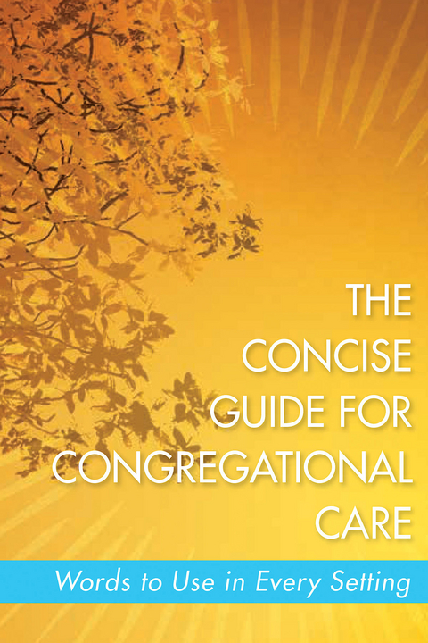 Concise Guide for Congregational Care -  Melissa Collier Gepford