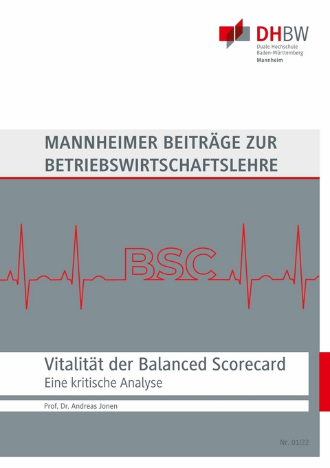 Vitalität der Balanced Scorecard - Andreas Jonen