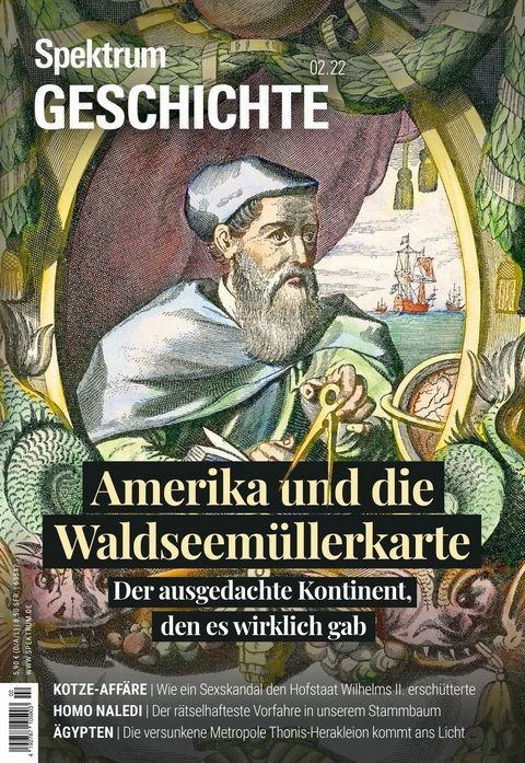 Spektrum Geschichte - Amerika und die Waldseemüllerkarte -  Spektrum der Wissenschaft