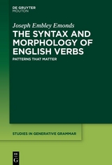 The Syntax and Morphology of English Verbs -  Joseph Embley Emonds