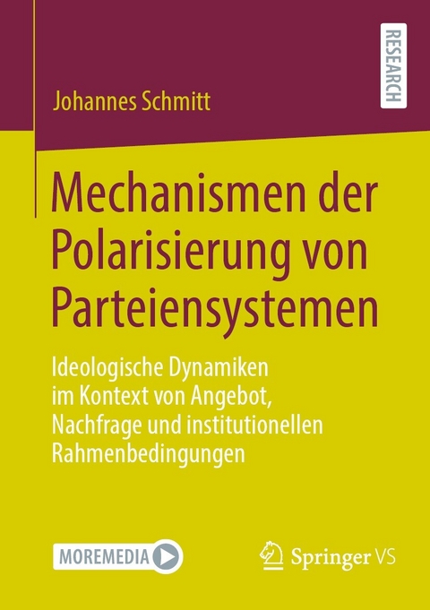 Mechanismen der Polarisierung von Parteiensystemen -  Johannes Schmitt