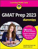 GMAT Prep 2023 For Dummies with Online Practice - Scott A. Hatch, Lisa Zimmer Hatch