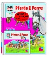 WAS IST WAS Junior Set: Pferde und Ponys Buch & Hörspiel-CD - 