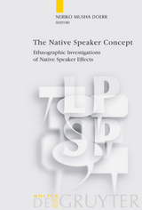 The Native Speaker Concept - 