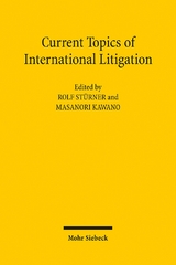 Current Topics of International Litigation - 