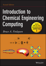 Introduction to Chemical Engineering Computing, Updated - Bruce A. Finlayson