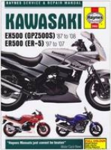 Kawasaki EX500 (GPZ500S) and ER500 (ER-5) Service and Repair Manual - Ahlstrand, Alan; Haynes, J. H.