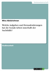 Welche Aufgaben und Herausforderungen hat die Soziale Arbeit innerhalb der Suchthilfe? - Mina Abdulrahman