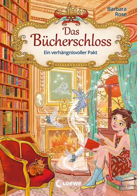 Das Bücherschloss (Band 4) - Ein verhängnisvoller Pakt - Barbara Rose