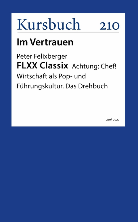 FLXX Classix | Schlussleuchten von und mit Peter Felixberger - Peter Felixberger