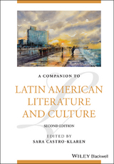 Companion to Latin American Literature and Culture - 