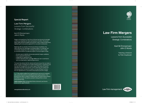 Law Firm Mergers -  John E Morris,  Kent M Zimmermann