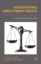 Adjudicating Employment Rights - S. Corby, P. Burgess