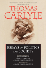 Essays on Politics and Society - Thomas Carlyle