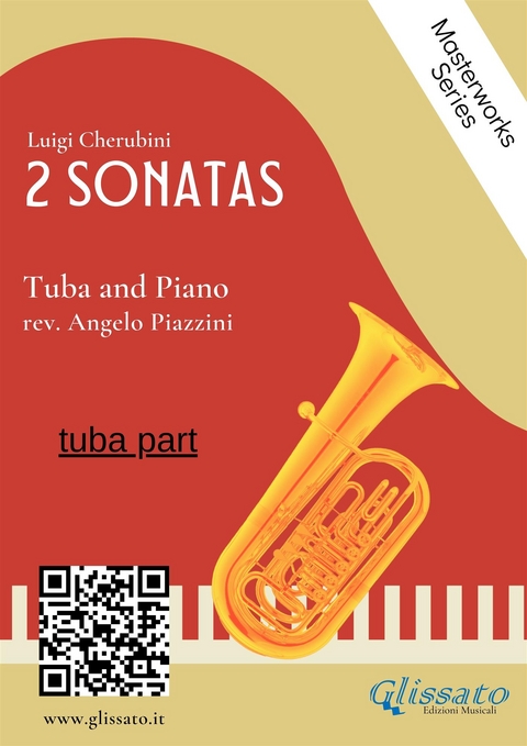 (tuba part) 2 Sonatas by Cherubini - Tuba and Piano - Luigi Cherubini, Angelo Piazzini