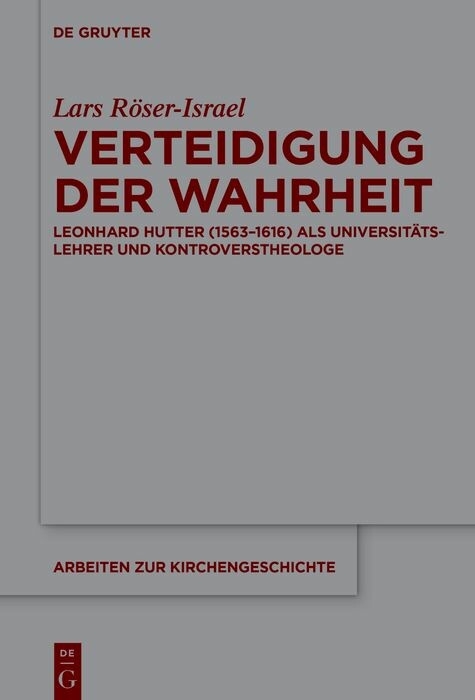 Verteidigung der Wahrheit -  Lars Röser-Israel