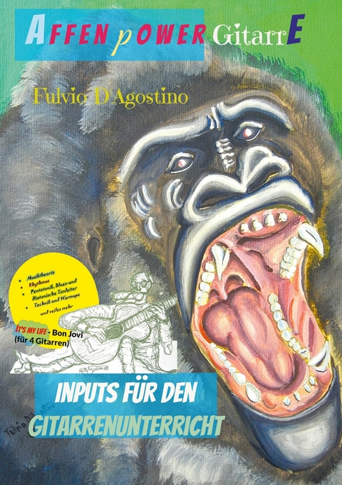Affenpower Gitarre -  Fulvio D&  apos;  Agostino