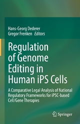 Regulation of Genome Editing in Human iPS Cells - 