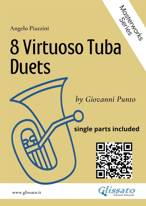 8 Virtuoso Tuba Duets by G.Punto - Angelo Piazzini, Giovanni Punto