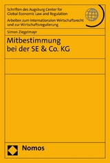 Mitbestimmung bei der SE & Co. KG -  Simon Ziegelmayr